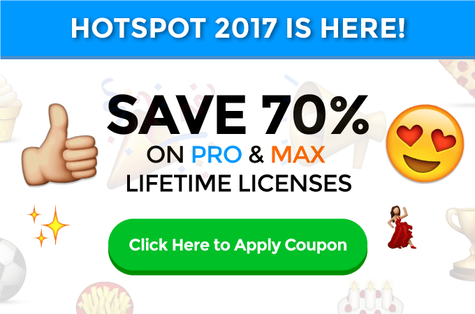 Hotspot 2017 Release Sale